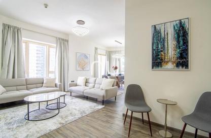 Apartment - 1 Bedroom - 2 Bathrooms for rent in Icon Tower 2 - JLT Cluster L - Jumeirah Lake Towers - Dubai