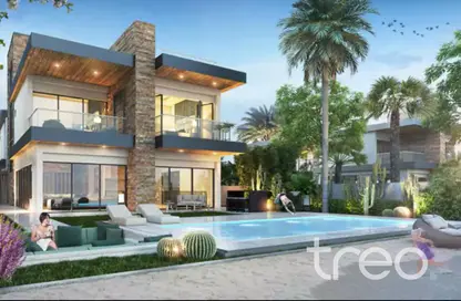 Villa - 4 Bedrooms - 3 Bathrooms for sale in Costa Brava 2 - Costa Brava at DAMAC Lagoons - Damac Lagoons - Dubai