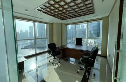 Office Space - Studio - 1 Bathroom for rent in Lake Central - Business Bay - Dubai