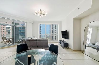 Apartment - 2 Bedrooms - 1 Bathroom for rent in The Torch - Dubai Marina - Dubai
