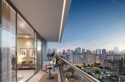 Apartment - 1 Bedroom - 2 Bathrooms for sale in Purvanchal Triana Residences - Jumeirah Garden City - Al Satwa - Dubai