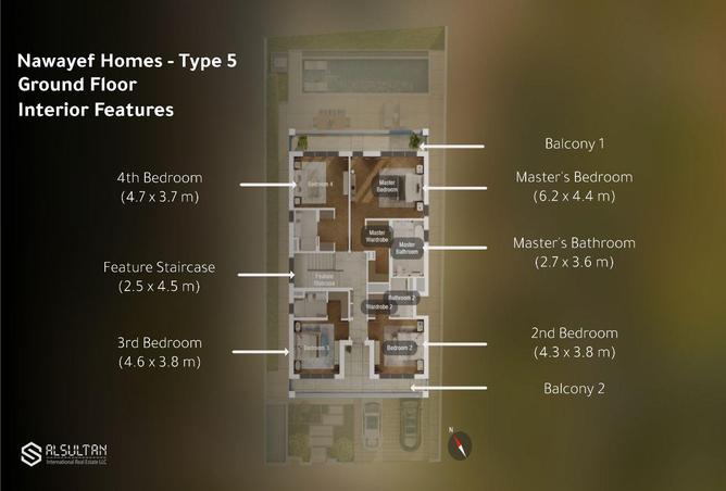 4-bed villa in Nawayef West — photo 3