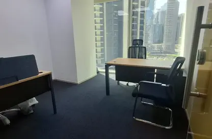 Office Space - Studio - 1 Bathroom for rent in The Binary Tower - Business Bay - Dubai