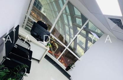 Office Space - Studio - 1 Bathroom for rent in Business Atrium Building - Oud Metha - Bur Dubai - Dubai