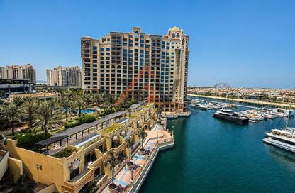 Apartment - 3 Bedrooms - 5 Bathrooms for rent in Marina Residences 6 - Marina Residences - Palm Jumeirah - Dubai
