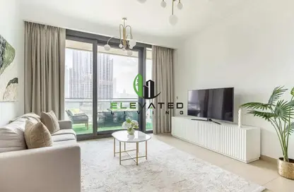 Apartment - 1 Bedroom - 2 Bathrooms for rent in Burj Vista 1 - Burj Vista - Downtown Dubai - Dubai