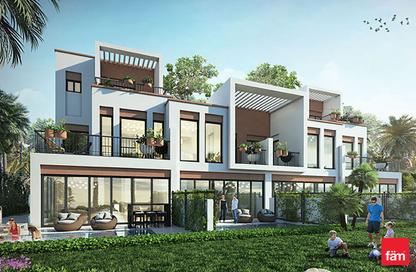 Townhouse - 5 - 6 for sale in Costa Brava 2 - Costa Brava - Damac Lagoons - Dubai