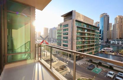 Apartment - 2 Bedrooms - 3 Bathrooms for rent in Al Majara 3 - Al Majara Towers - Dubai Marina - Dubai