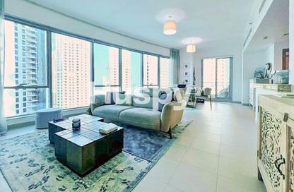 Apartment - 1 Bedroom - 2 Bathrooms for rent in Beauport Tower - Marina Promenade - Dubai Marina - Dubai