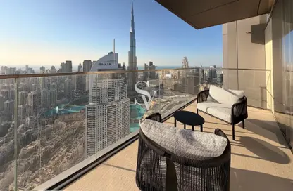 Penthouse - 4 Bedrooms - 6 Bathrooms for rent in Boulevard Point - Downtown Dubai - Dubai