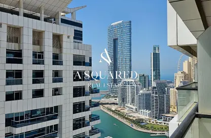 شقة - غرفة نوم - 2 حمامات للايجار في برج إسكان - دبي مارينا - دبي