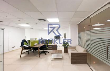 Office Space - Studio - 1 Bathroom for rent in Crystal Tower - Business Bay - Dubai