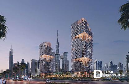 Apartment - 1 Bedroom - 2 Bathrooms for sale in Verve City Walk Tower B - Verve City Walk - City Walk - Dubai