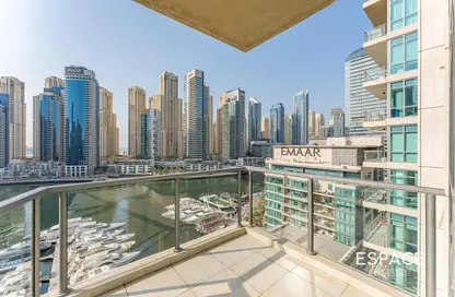 شقة - 2 غرف نوم - 2 حمامات للايجار في المجرة 2 - المجرة - دبي مارينا - دبي