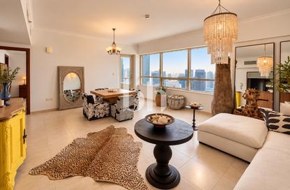 Apartment - 1 - 1 for rent in Al Sahab 2 - Al Sahab - Dubai Marina - Dubai