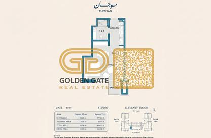 Apartment - Studio - 1 for sale in Mawjan Tower - Ajman Corniche Road - Ajman