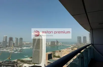 Apartment - 2 Bedrooms - 3 Bathrooms for rent in Princess Tower - Dubai Marina - Dubai
