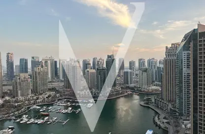 Apartment - 2 Bedrooms - 2 Bathrooms for rent in Cayan Tower - Dubai Marina - Dubai