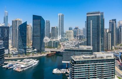 Apartment - 1 Bedroom - 2 Bathrooms for rent in Bay Central Tower Central - Bay Central - Dubai Marina - Dubai