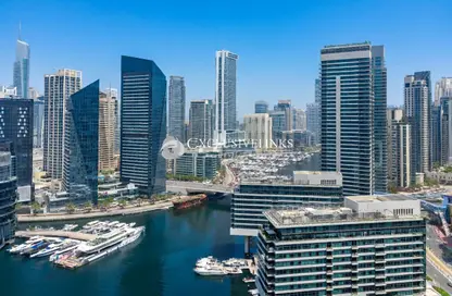 Apartment - 1 Bedroom - 2 Bathrooms for rent in Bay Central Tower Central - Bay Central - Dubai Marina - Dubai