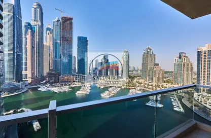 Apartment - 3 Bedrooms - 3 Bathrooms for rent in Marina Tower - Dubai Marina - Dubai