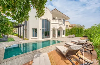 Villa - 4 Bedrooms - 5 Bathrooms for rent in Garden Homes Frond C - Garden Homes - Palm Jumeirah - Dubai