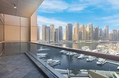 Apartment - 3 Bedrooms - 4 Bathrooms for rent in Ary Marina View Tower - Dubai Marina - Dubai