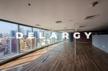 Office Space - Studio - 1 Bathroom for rent in I Rise Tower - Barsha Heights (Tecom) - Dubai