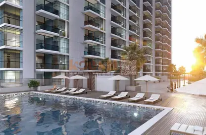 Apartment - 1 Bedroom - 2 Bathrooms for sale in Ajman Creek Towers - Al Rashidiya 1 - Al Rashidiya - Ajman