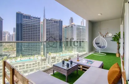 Apartment - 2 Bedrooms - 2 Bathrooms for rent in Reva Residences - Business Bay - Dubai