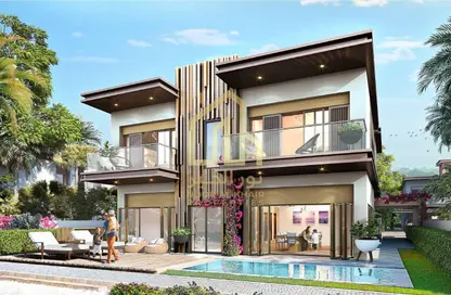 Townhouse - 5 Bedrooms - 6 Bathrooms for sale in Nice - Damac Lagoons - Dubai