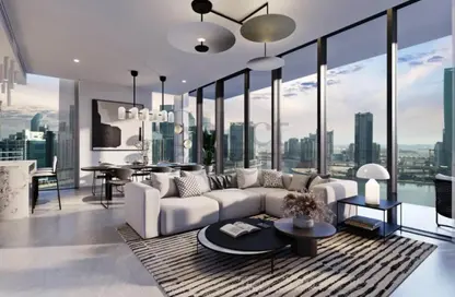 Apartment - 3 Bedrooms - 5 Bathrooms for sale in Peninsula Four - Peninsula - Business Bay - Dubai