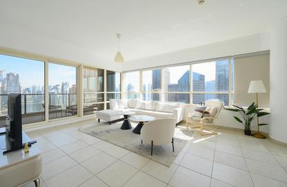 Apartment - 2 Bedrooms - 3 Bathrooms for rent in Marina Quays West - Marina Quays - Dubai Marina - Dubai