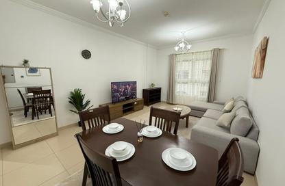 Apartment - 1 Bedroom - 2 Bathrooms for rent in Jasmine Towers - Garden City - Ajman