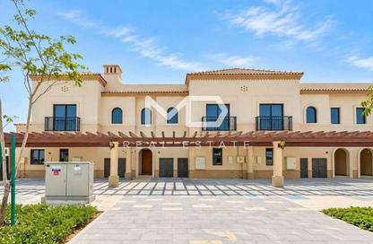 Townhouse - 3 - 4 for rent in Bloom Living - Zayed City (Khalifa City C) - Khalifa City - Abu Dhabi