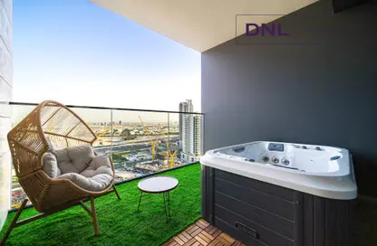 Apartment - 1 Bathroom for rent in Trillionaire Residences - Business Bay - Dubai