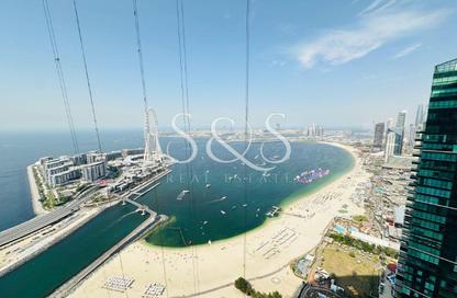 Apartment - 3 - 3 for rent in Jumeirah Gate Tower 1 - The Address Jumeirah Resort and Spa - Jumeirah Beach Residence - Dubai