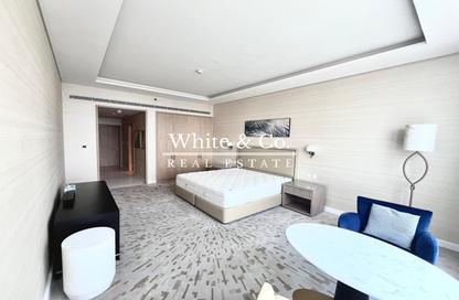 Apartment - Studio - 1 Bathroom for rent in The Palm Tower - Palm Jumeirah - Dubai