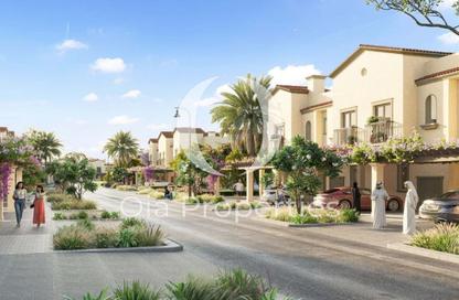 Townhouse - 2 - 3 for sale in Bloom Living - Zayed City (Khalifa City C) - Khalifa City - Abu Dhabi