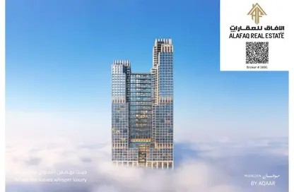 Apartment - 3 Bedrooms - 5 Bathrooms for sale in Corniche Tower - Ajman Corniche Road - Ajman