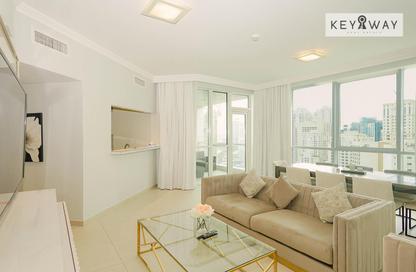 Apartment - 2 Bedrooms - 4 Bathrooms for rent in Al Bateen Residences - Jumeirah Beach Residence - Dubai