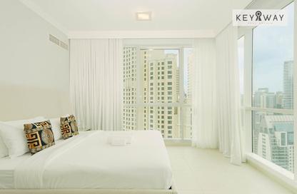 Apartment - 2 Bedrooms - 4 Bathrooms for rent in Al Bateen Residences - Jumeirah Beach Residence - Dubai