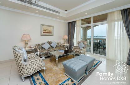 Apartment - 2 Bedrooms - 3 Bathrooms for rent in Kempinski Palm Residence - The Crescent - Palm Jumeirah - Dubai