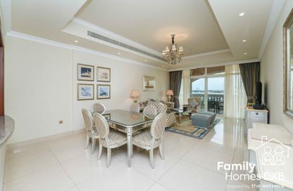 Apartment - 2 Bedrooms - 3 Bathrooms for rent in Kempinski Palm Residence - The Crescent - Palm Jumeirah - Dubai