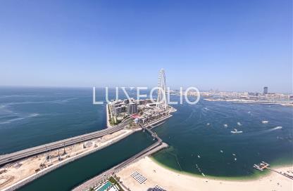 Apartment - 3 - 4 for rent in Jumeirah Gate Tower 1 - The Address Jumeirah Resort and Spa - Jumeirah Beach Residence - Dubai