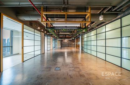 Office Space - Studio - 1 Bathroom for rent in Marina Plaza - Dubai Marina - Dubai