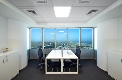Office Space - Studio - 1 Bathroom for rent in Almas Tower - Jumeirah Lake Towers - Dubai