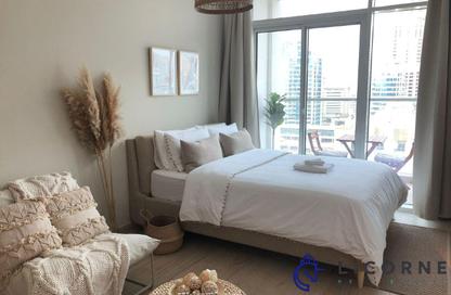 Apartment - Studio - 1 Bathroom for rent in Studio One - Dubai Marina - Dubai