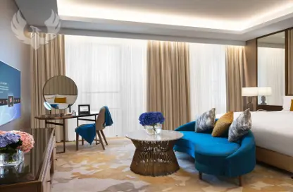 Apartment - 3 Bedrooms - 4 Bathrooms for rent in Al Jaddaf Rotana Suite Hotel - Al Jaddaf - Dubai