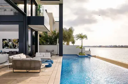 Villa - 4 Bedrooms - 4 Bathrooms for rent in Palm Jumeirah Frond N - Palm Jumeirah - Dubai